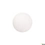 SLV NUMINOS L diffusor med elliptisk form, lavet af klar plast med fine, parallelle striber.