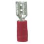 Elpress isoleret spademuffe A1505FLS5 med rød polycarbonat isolering til 0,5-1,5mm² ledere.