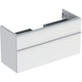 Geberit iCon underskab, 2 skuffer, 118,4 cm, hvid (mat)