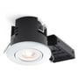 Uni Install indbygningsspot, ekskl. lyskilde, GU10 (230V), rund, hvid (blank) – Nordtronic (restsalg)