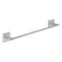 Grohe Start Cube håndklædestang i Supersteel finish med 408mm bredde og minimalistisk design.