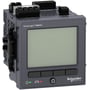 Schneider Electric PowerLogic PM8000 eksternt display med tilslutningsklemmer og 3 meter kabel vist fra siden.
