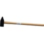Hultafors smedehammer SMH4000 med sortlakeret 4000g hoved og hickory træskaft, vist på hvid baggrund.