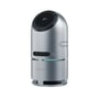 4smarts ChargeBot Sound Qi2-ladestation i spacegrey set forfra med Qi2-opladeflade, knapper og lysende stribe.