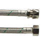 NEOFLEX® – Tilslutningsslange m. rustfri flet og omløber/kompres., ⅜" x 10 mm - 400 mm