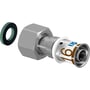 Uponor S-Press MLCP – Gevindovergang m. preskobling/omløber, 20 mm x ¾"