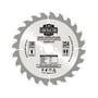 CMT Contractor rundsavklinge med 40 tænder, 250mm diameter og 30mm hul, ideel til træ. Savklingen har et gråt metaldesign og er vist isoleret på hvid baggrund.
