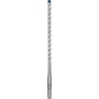 Bosch EXPERT SDS plus-7X hammerbor 8x150/215 mm, der viser den avancerede 4-skærs teknologi og SDS plus-fatning.