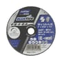 Norton Bluefire skæreskive 50x1,0 mm med 6,35 mm hul, specifikation A60T-BF41 og 30.600 omdr./min.