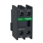 Schneider Electric TeSys D hjælpeblok med 1 NO og 1 NC kontakt, mærket LADN11G og med skrueterminaler.
