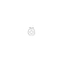 Teknisk tegning af G24Q-tilslutningen på adapteren, vist forfra med fire ben.