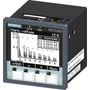 Siemens SENTRON PAC5200 måleenhed og strømkvalitetsoptager med LCD-skærm, der viser harmonisk spændingsanalyse og måleværdier.