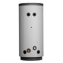 Metroaqua 300/200 kappebeholder i grå med tilslutninger til varmepumpe og elvarme, 300 liter.
