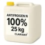 Clariant Antifrogen N-glykol i en 25 kg dunk, set lidt på afstand med etiketten og det gule låg synligt.