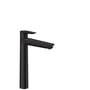 Hansgrohe Talis E 240 etgrebsbatteri i mat sort, med 183 mm tud og tydelig Hansgrohe logo foran.