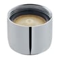 NEOPERL Cascade SLC PCA luftblander indsats med M22X1 gevind, 5,0 l/min flow, vist med poleret kromfinish og synlig filterindsats.