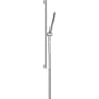 Hansgrohe Pulsify S håndbruserarrangement i krom med 650mm brusestang og 1,6m slange, vist isoleret på hvid baggrund.
