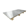 Zink plade 1000x2000 mm, 0,65 mm, nr 12 uf, 9.4 kg - VMZINC