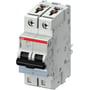 ABB Smissline automatsikring, 1-polet+nul, C 6A, C-karakteristik, 230/400V AC, 10kA brydeevne, 36mm bred.