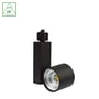 Sort SpectrumLED Madara COB LED tracklampe med 24 graders spredning og 230V input, på hvid baggrund.