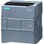 Siemens SIMATIC S7-1200 CPU 1212C AC/DC/RLY, sidevisning af kompakt PLC med I/O terminalblok og mærkningsdetaljer.