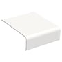 Wibe udjævningssæt WGX-A US i hvid RAL9003/70 med dimensioner 110x55 mm, vist på neutral baggrund.