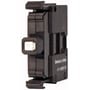 Eaton lampeelement LED M22-LED230TA-W set fra den modsatte side med den hvide lysflade vendt mod venstre.