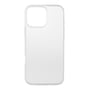 Transparent TPU-cover til iPhone 16 Pro Max set bagfra med kameraåbningen øverst til venstre.