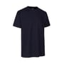 ID Identity T-shirt Pro i navyblå, størrelse 6XL, fremstillet i slidstærkt materiale med fire-lags halsrib.