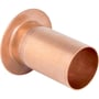 Geberit Mapress kobber flangekrave med nippelende til løs flange PN 10/16. Røret er 28 mm i diameter og lavet af kobber.