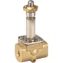 Danfoss EV310B magnetventil NC G1/8 fkm med messinghus og synlig G1/8" gevindtilslutning.