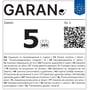 Garantimærkat for Zaptec Go 2 med producentgaranti på fem år, QR-kode og tekst på flere sprog.