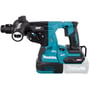Makita 40V SDS-Plus bore-/mejselhammer med BL motor, AVT og XGT batteri, vist fra siden med håndtag.