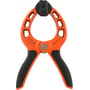 Bahco limklemme 420SC-50 med 50 mm spændevidde i orange og sort, vist lukket.