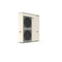 Eco2boost XS-2T CO2-kondenseringsenhed set mere forfra med to ventilatorgitre stablet lodret på kabinettet.