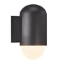 Heka udendørs væglampe, E27, sort - Nordlux, Philips Lighting + Philips, E27, 1521lm, 2700K