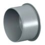 Wavin Wafix HC PP prop med 75mm diameter, lavet af gråt plastmateriale til afløbssystemer.