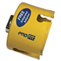 Wareco ProFit 89 mm HM hulsav med integreret adapter, vist i en vinklet position.