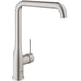 Grohe Essence køkkenarmatur, U-tud, 1-grebs, Supersteel