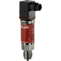 Danfoss MBS 4010 tryktransmitter med 0-4 bar måleområde, vist med rød etiket og mørkegrå tilslutningsboks.