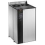 Danfoss VLT FC102 frekvensomformer på 55kW med IP20C1 filter og 150m udslagsblanketter, vist forfra med betjeningspanel og kølefinner.