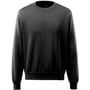 Mascot Carvin sweatshirt i sort farve, fremstillet af 60% bomuld og 40% polyester, med rund hals og ribkanter.