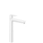 Hansgrohe Talis E 240 etgrebsbatteri i mat hvid med 183 mm tud og indbygget løft-op bundventil.