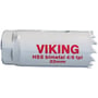 Detaljeret billede af Viking 30 mm hulsav, der viser den robuste konstruktion og skæretænderne.