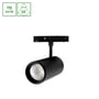 Sort System Shift Basic Spot LED lampe fra SpectrumLED med 20W, 1400lm og 4000K, vist med et 24 graders spredningsmønster.