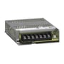 Schneider Electric Modicon ABLP strømforsyning til panelmontering med 12V, 8,5A udgang og 6 terminaler på en sort blok.
