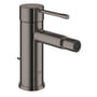 Grohe Essence bidetarmatur, 1-grebs, S-Size, løftestang m/ bundventil, Poleret Hard Graphite