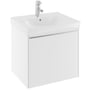 Ifö Sense møbelpakke, Spira vask, 1 skuffe, 62 cm x 59 cm, hvid