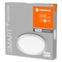 Ledvance SMART+ WiFi LED-armatur i hvid, 430mm Tunable White, i emballage med detaljer om funktioner og smart teknologi.