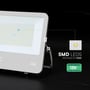 Detalje af LED-feltet i V-TAC-projektøren med CREE-chip og oplyst lysudbytte på 135 lm/W.